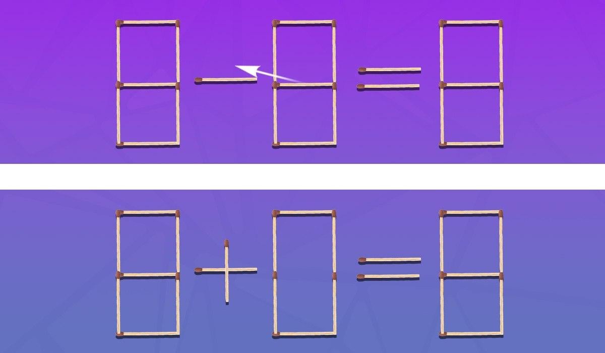 Vilken tändsticka och vart den ska flyttas för att göra likheten sann: ett knepigt IQ-test