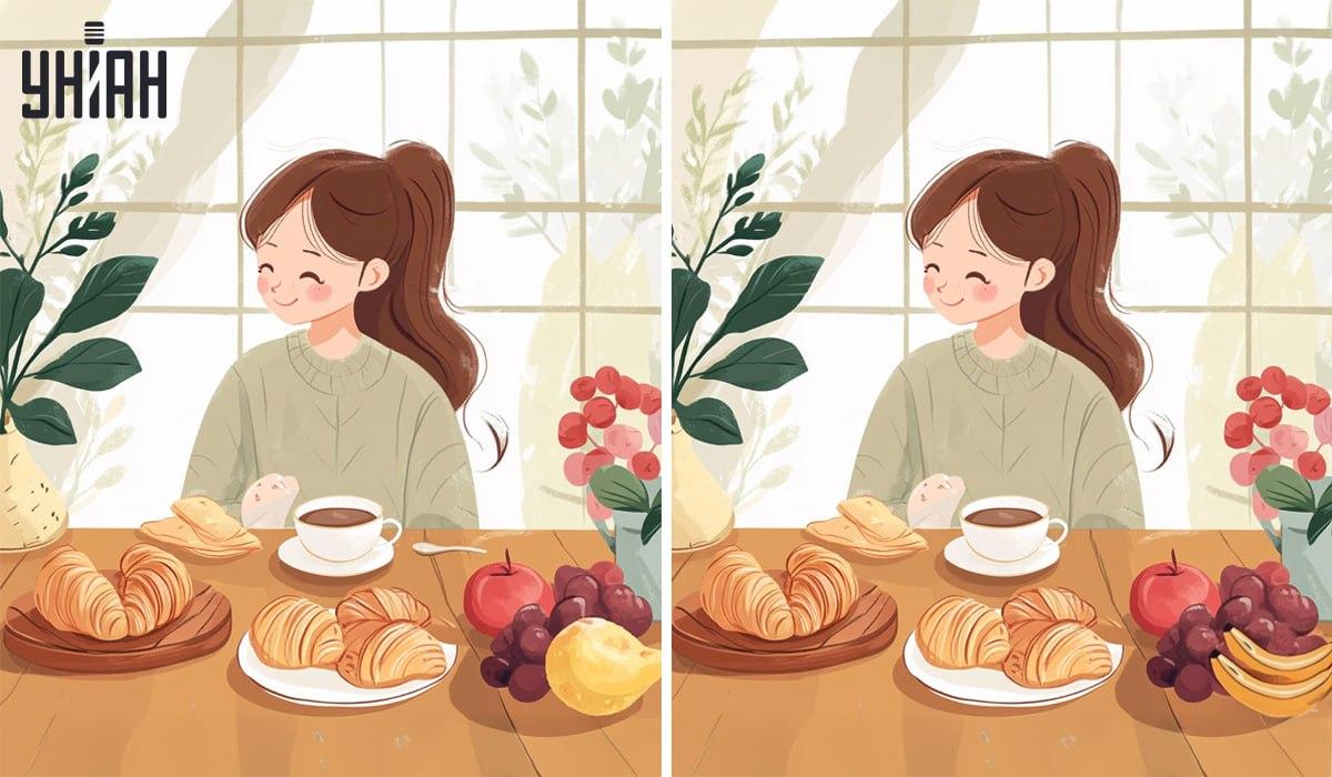 Hitta fyra skillnader i bilden / Moje-foto