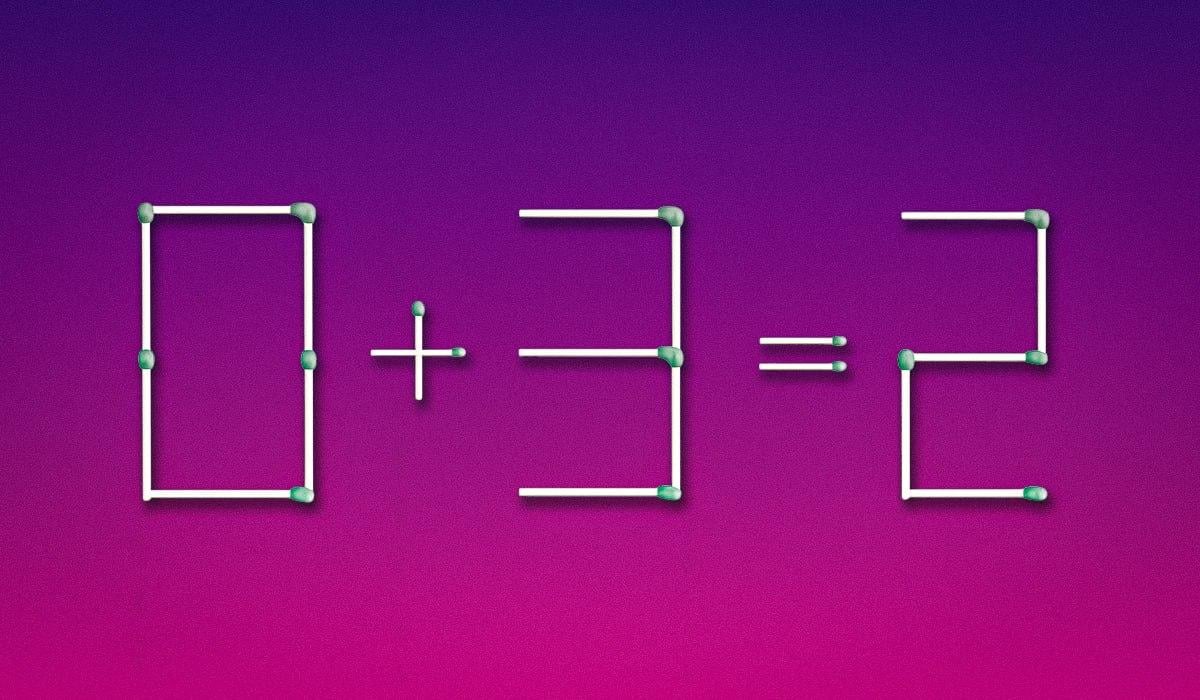 Dra en matchning och jämlikhet blir sann: ett pussel för genier