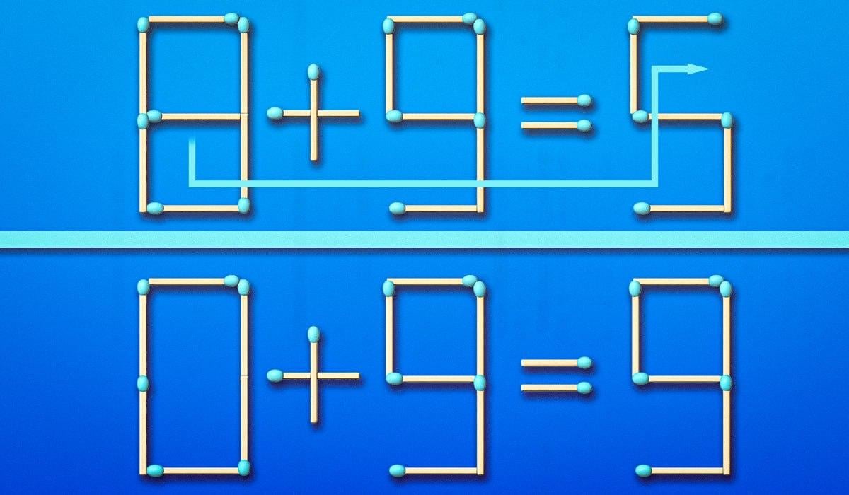 Du behöver bara flytta en tändsticka för att rätta till ett misstag: ett IQ-test på 11 sekunder