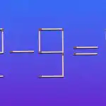 Vilken tändsticka måste flyttas för att likheten ska bli sann: